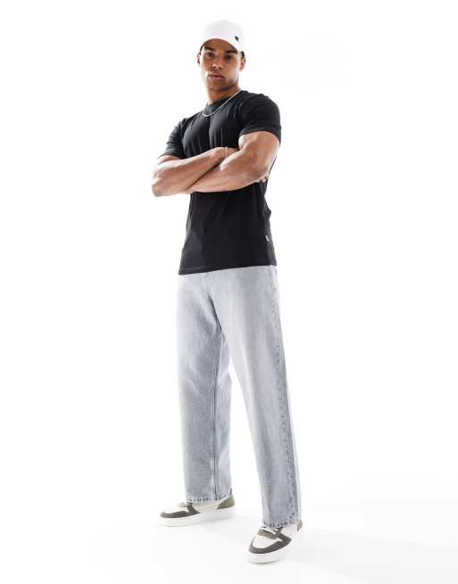 Only & Sons - Set van 2 T-shirts met ronde hals in zwart, 2 van 4