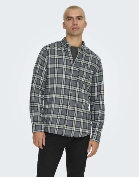 ONLY & SONS Shirt in black