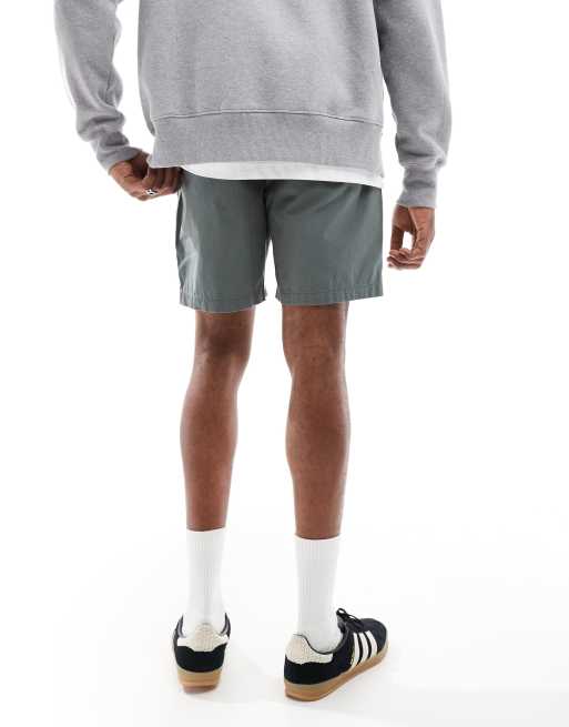 ONLY & SONS - Short à enfiler en sergé - Sarcelle foncé, 4 de 5