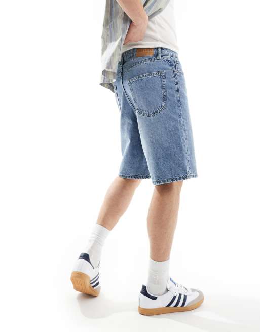 ONLY & SONS - Short baggy en jean - Bleu clair délavé, 2 de 5