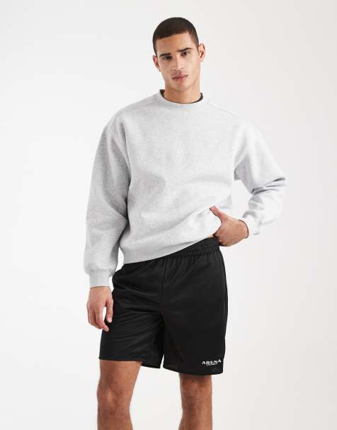 ONLY & SONS - Short de basket coupe décontractée en tulle - Noir - view 1