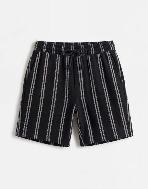 ONLY & SONS - Short d'ensemble à rayures - Bleu marine, 6 de 9