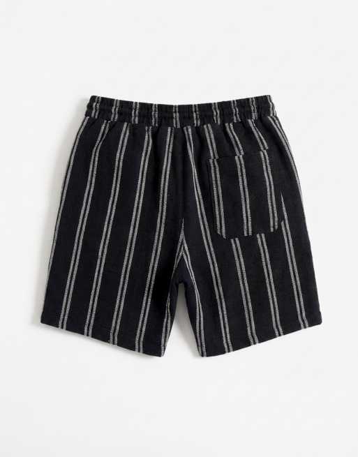 ONLY & SONS - Short d'ensemble à rayures - Bleu marine, 7 de 9