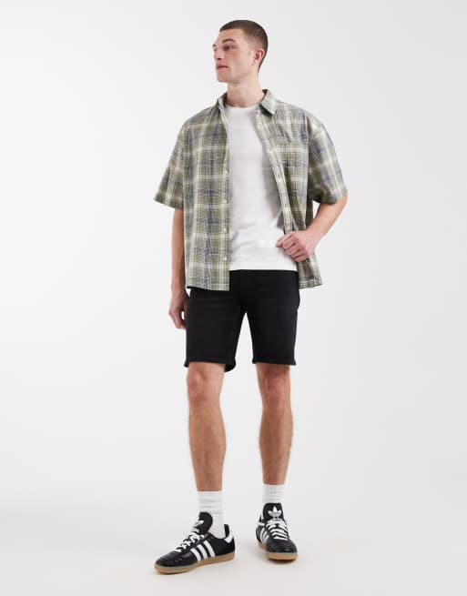 Only & Sons - Short en jean - Noir délavé, 3 de 5
