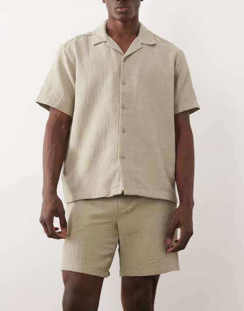 ONLY & SONS - Short in kaki, deel van co-ord set - view 1
