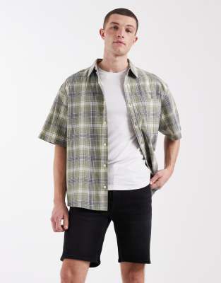 Sons - Shorts aus Denim in verwaschenem Schwarz Schwarz 2XL