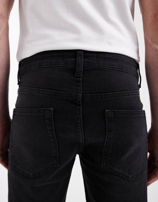 Only & Sons – Shorts aus Denim in verwaschenem Schwarz, 5 von 5