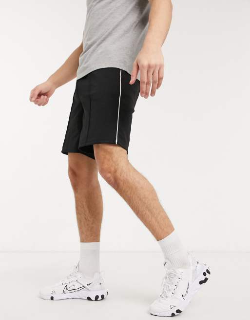 Only & sons jersey deals shorts with sport stripe