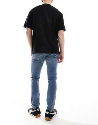 Only & Sons Skinny Fit Jeans In Blue