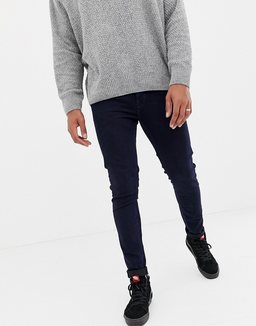 Only & Sons - Skinny jeans in donkerblauw