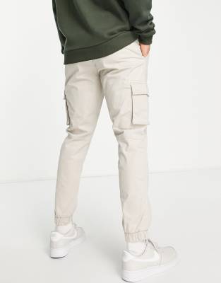 cuffed bottom cargo pants