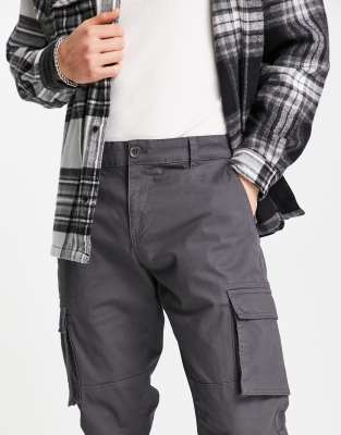 cuffed bottom cargo pants