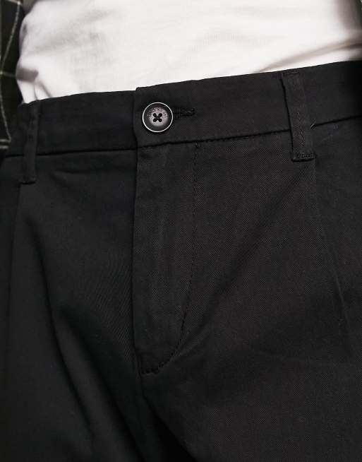 ONLY & SONS slim fit chino in black  , 3 of 4