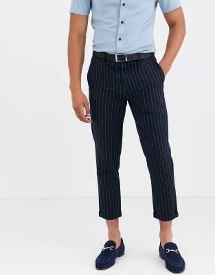 chalk stripe pants