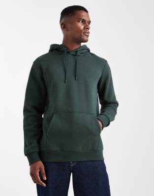 Only & Sons Slim Fit Hoodie In Green