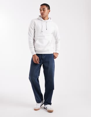 Only & Sons Slim Fit Hoodie In Gray