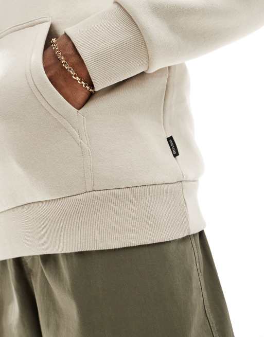 ONLY & SONS slim-fit hoodie in stone, 3 van 4
