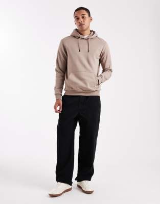 Only & Sons Slim Fit Hoodie In Neutral