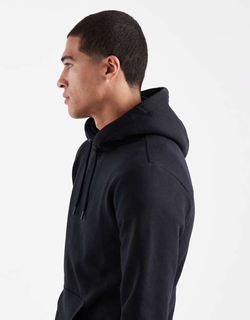 ONLY & SONS slim fit hættetrøje i sort, 4 af 5