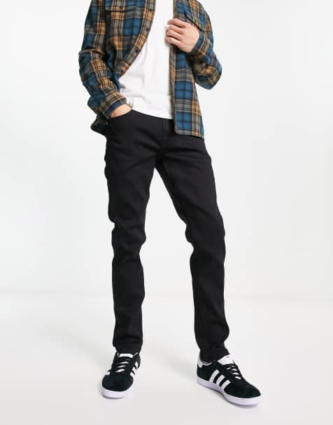 ONLY & SONS slim fit jeans in black - view 1