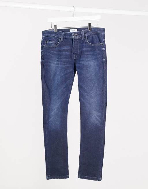 Only & Sons slim fit jeans in blue wash | ASOS