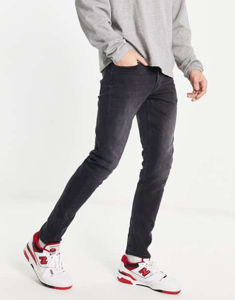 Only & Sons - Slim-fit jeans met stretch en zwarte wassing - view 1