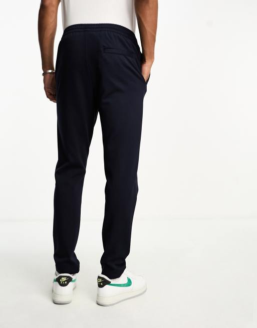 Only & Sons - Slim-fit smaltoelopende broek in marineblauw, 4 van 5