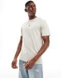 [ONLY & SONS] ONLY & SONS slim fit t-shirt in beige-Neutral L Pelican