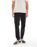 [ONLY & SONS] ONLY & SONS slim tapered pants in black XL Black