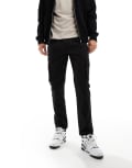 [ONLY & SONS] ONLY & SONS slim tech cargo pants in black S Black