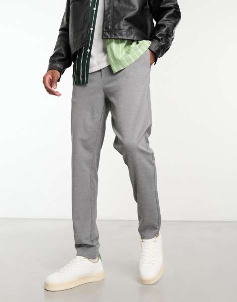 Only & Sons - Smalle grå bukser i tapered fit - view 1