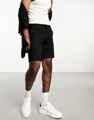 ONLY & SONS ONLY & SONS smart jersey short in black