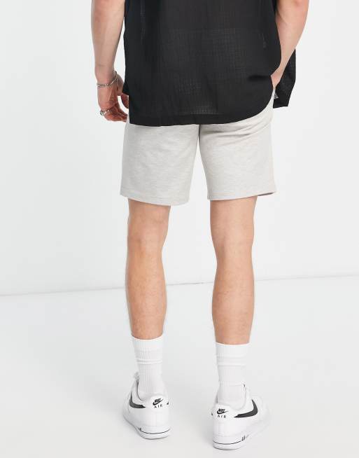 Only & Sons smart jersey short in stone , 3 of 4