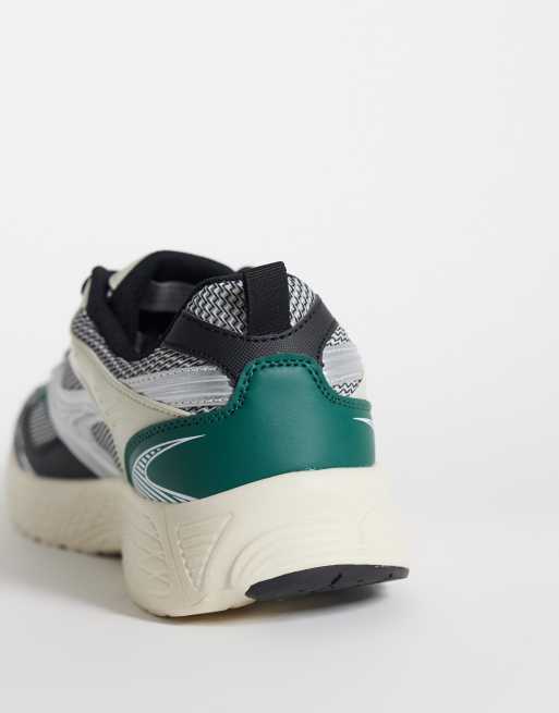 ONLY & SONS sneakers in cream and silver, 5 of 5