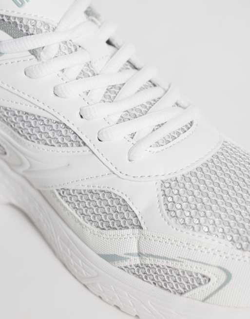 ONLY & SONS sneakers in white and cream, 3 of 5