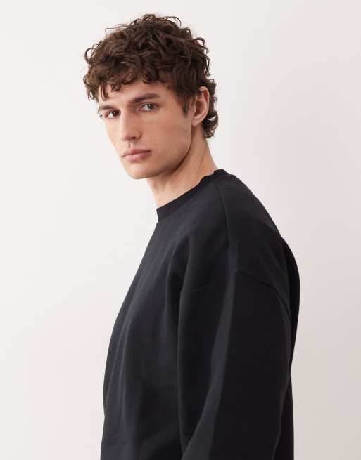 ONLY & SONS - Sort oversized sweatshirt - Del af sæt, 4 af 5
