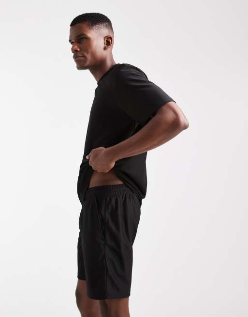 ONLY & SONS - Sorte pull-on-shorts med plisseringer - Del af sæt, 3 af 5