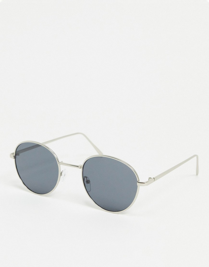 Only & Sons - Sorte runde solbriller