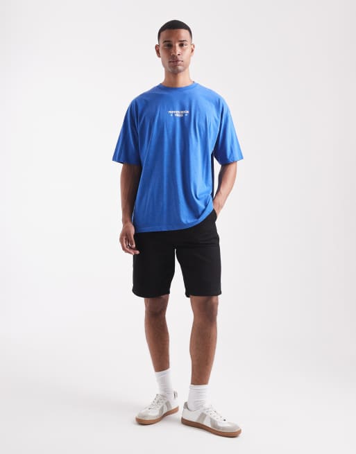 ONLY & SONS - Sorte tømrer-shorts, 2 af 5