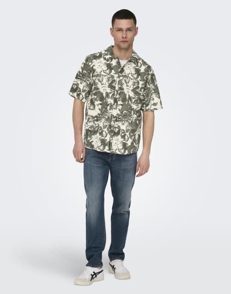 ONLY & SONS Shirt in silver