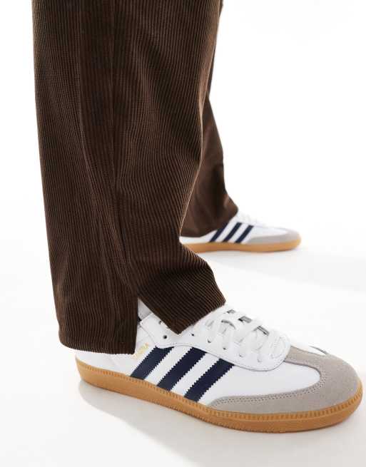 ONLY & SONS straight fit cord pants in brown