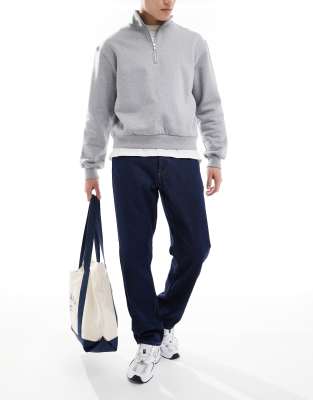 Only & Sons Straight Fit Jeans In Indigo-blue