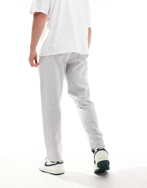 ONLY & SONS straight fit sweat sweatpants in light gray melange