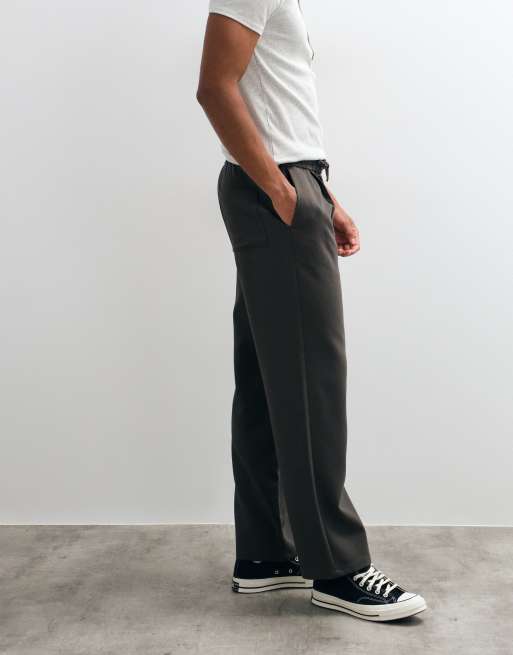 ONLY & SONS straight fit trouser in deep grey, 2 of 5