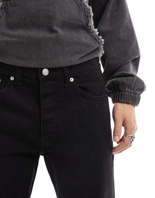 Only & Sons – Styva jeans i ledig passform med bleksvart tvätt, 4 av 5