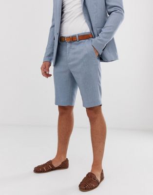 shorts and jacket suit