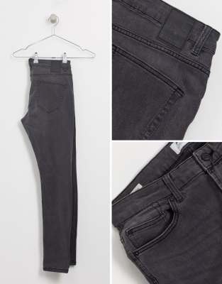 grey wash skinny jeans
