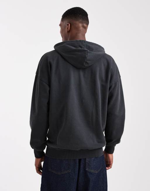 ONLY & SONS – Svart huvtröja med Creative Works-tryck, 5 av 5