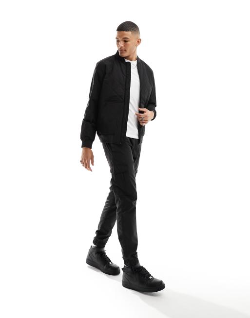 Only & Sons – Svart quiltad bomberjacka, 3 av 4