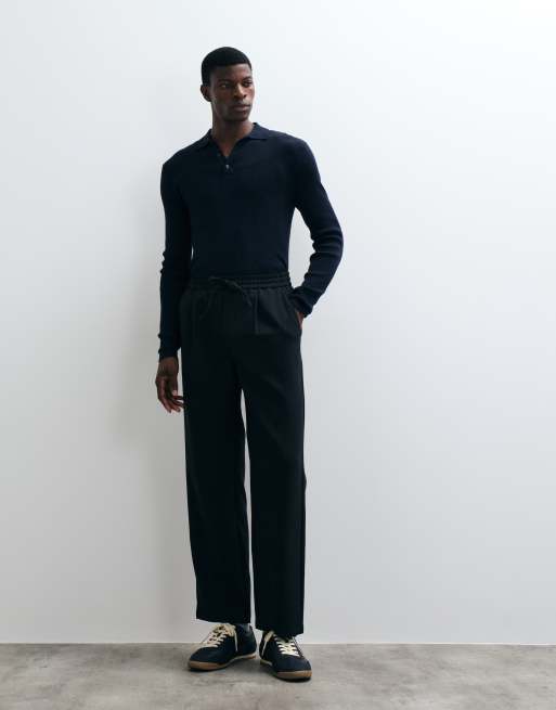 ONLY & SONS – Svarta byxor med rak passform, 3 av 5